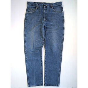 Wrangler Rugged Wear Men's Jeans Relaxed Fit Straight Leg Size 38X36